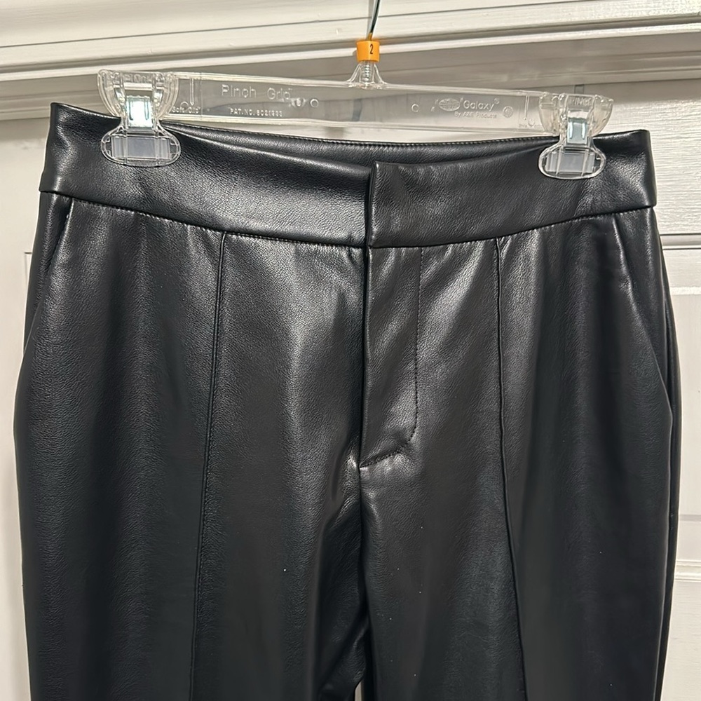 NWT Anthropologie vegan leather pants. - Picture 7 of 11